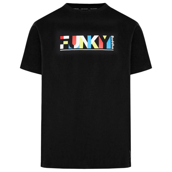 Funky Buddha Ανδρική κοντομάνικη μπλούζα